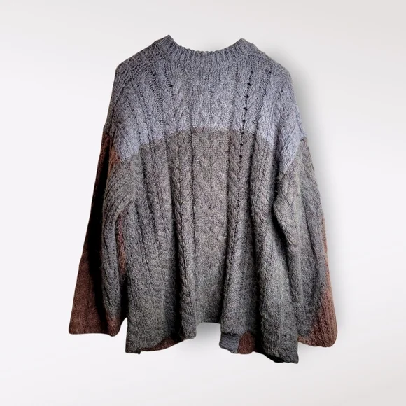 Anthropologie Multicolor Cable Knit Sweater - Picture 7 of 15